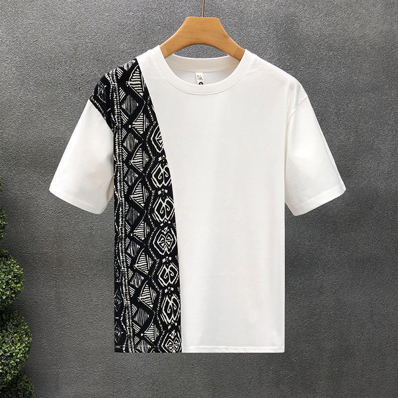 Halfway DTF Print Tee – Oversized Fit for Men