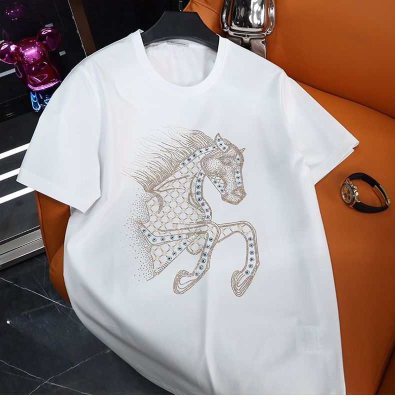 Diamond Horse Tee – Oversized Fit for Men