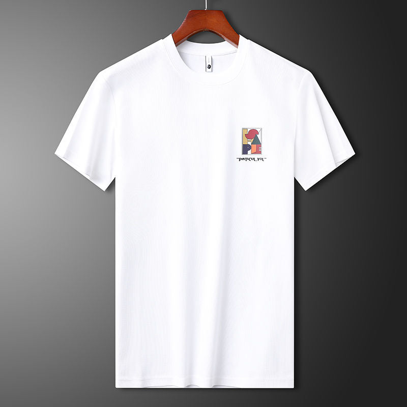 Paticul DTF Print Tee – Oversized Fit for Men