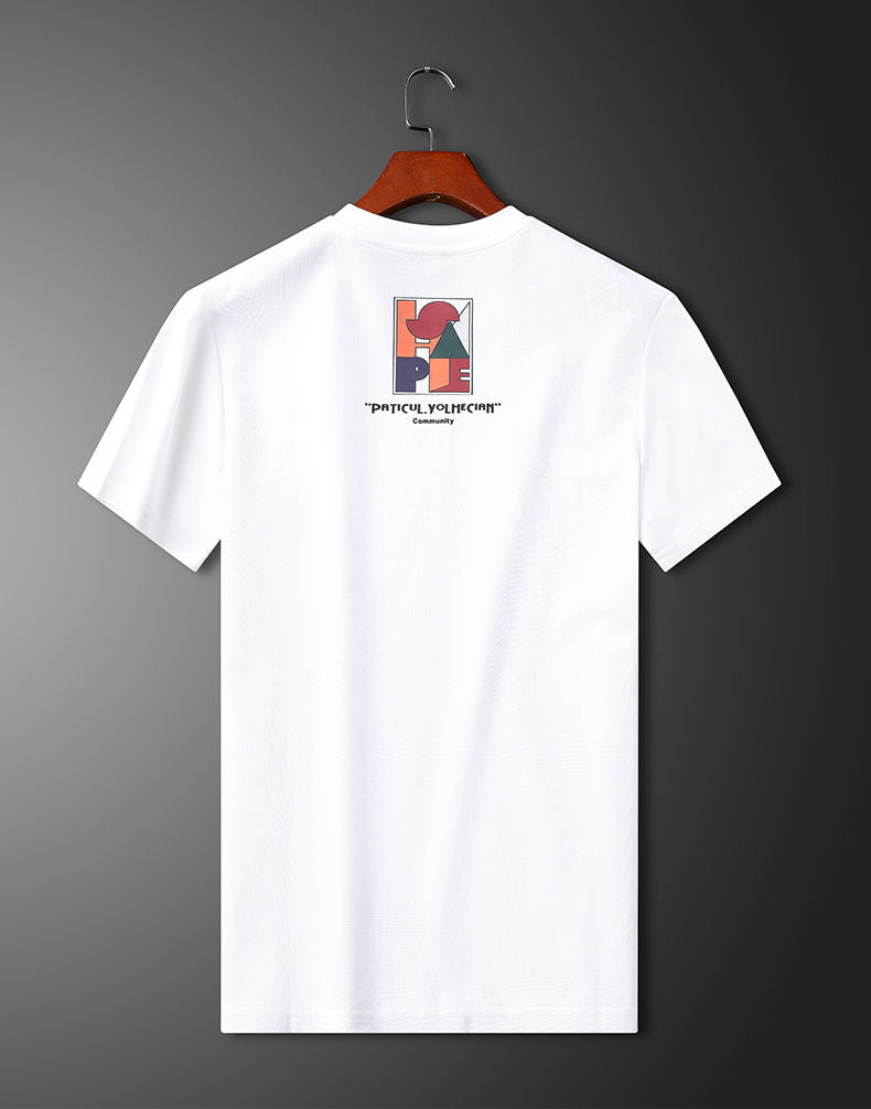 Paticul DTF Print Tee – Oversized Fit for Men